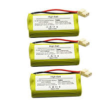 Bt183342 Bt283342 Phone Battery Rechargeable Battery Compatible With At T Bt162342 Bt166342 Bt262342 Bt266342 El52300 Cl80112 Vtech Cs6114 Cs6419