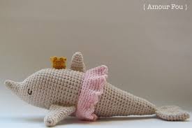 Baby dolphin amigurumi pattern (crochet pattern books). Amour Fou Crochet La Dauphine