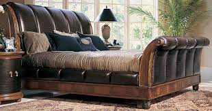 Maybe you would like to learn more about one of these? Luxury Leather Sleigh Bed On Bedroom Decorating Ideas Interior Bedroom Decor Leather Sleigh Bed Furniture