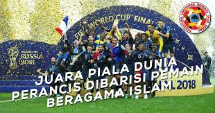Namun, dengan segala drama dan berat rasanya untuk tidak memasukkan portugal dalam daftar peraih titel juara piala dunia 2018, mengingat mereka hingga kini masih berstatus. Juara Piala Dunia Perancis Dibarisi Pemain Beragama Islam Pubi Perak