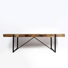 table a manger avec allonges en acacia fonce table a manger table a manger industriel table a manger avec rallonge