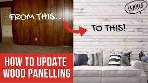 Check spelling or type a new query. How To Update Faux Wood Panelling Youtube