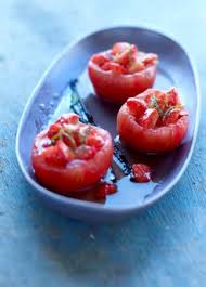 Recette De Tomates Farcies Aux Fraises Recette Recette Tomate Recette Tomates Farcies Tomates