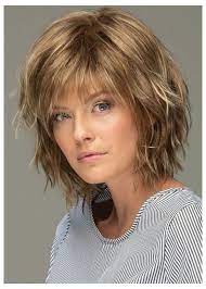 If you can't tell or if you didn't hear me at the end. Messy Look Women S Shoulder Length Style Features Choppy Layers Wavy Human Hair Wigs Lace Front Wi Short Thin Hair Medium Length Hair Styles Medium Hair Styles