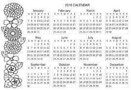 Has been added to your cart. Free 2018 Calendar Coloring Page Coloring Pages Coloring Pages For Teenagers Kindergarten Worksheets Printable