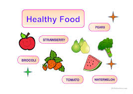 Your kidneys are powerful filtration systems that remove toxins from your blood to keep you healthy. Healthy Food English Esl Powerpoints For Distance Learning And Physical Classrooms