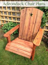 Build Your Own Adirondack Chair Plans Adirondack Chair Plans Adirondack Chair Garden Furniture Design