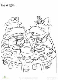 Free and printable hidden pictures for adults. Find The Hidden Objects Teacups Worksheet Education Com