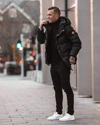 Attractive All Black Winter Outfit Ideas08 Stili Muzhskoj Mody Muzhskoj Stil Stil