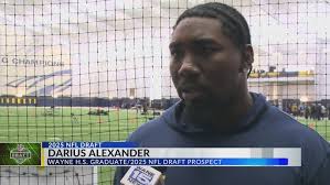 Wayne High School graduate Darius Alexander seeing stock rise leading up to  2025 NFL Draft