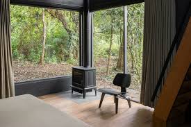 Taman kecil dalam rumah ini berubah menjadi hutan, mungkin kamu tidak perlu lebay seperti gambar taman ini dan kembali membuat taman kering dalam rumah. Intip Keunikan Desain Rumah Balok Hitam Di Tengah Hutan Parenting Dream Co Id