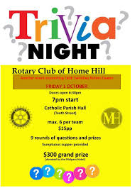 Also, see if you ca. Trivia Night Burdekin Shire Council