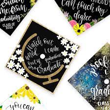 Over the last few years, it seems that decorating your graduation cap has become a celebratory staple. Pin On Graduation Caps Ideas
