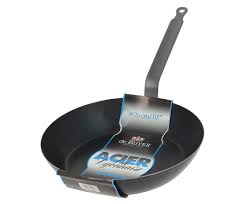 De Buyer Blue Steel La Lyonnaise Non Stick Frying Pan Wayfair