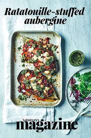 Ratatouille Stuffed Aubergine Recipe Recipe Aubergine Recipe Vegetarian Greek Recipes Vegetarian Recipes Easy