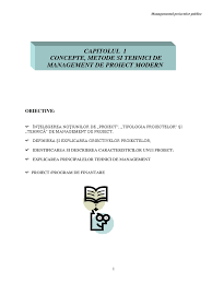 Diferența dintre managementul proiectelor și managementul activităților zilnice constă în faptul că un proiect este temporar. Managementul Proiectelor