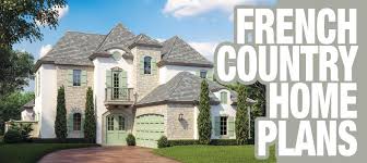 French country style homes are a type of european architecture that features brick, stone, and stucco exteriors. French Country Home Plans Sater Design Collection