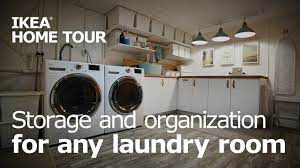 From our versatile mountable shelf baskets to adaptable storage shelving systems you'll wonder how you ever did laundry without all the help. Laundry Room Organization Storage Ikea Home Tour Episode 408 Youtube
