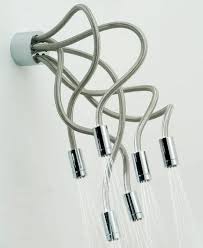 Instead Of Struggling To Get That Perfect Angle This Alternative Shower Fixture Lets You Manipulate Six Different Spr Shower Heads Amazing Showers Cool Stuff
