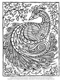 Coloring is necessary not only for children. Free Peacock Adult Coloring Page Craftfoxes
