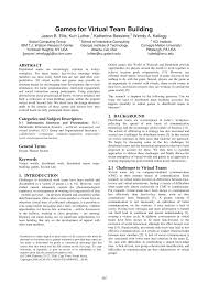 Here are 10 great team building games for remote workers that you can implement easily and immediately. Pdf Games For Virtual Team Building