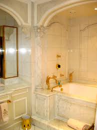A Bathroom At The Hotel Le Ritz In Paris Note The Gold Swan Shaped Faucets Luxury Bathroom Classical Bathroom Bathroom Remodel Small Budget