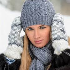 SOMBRERO DE LANA iglús vintage con pompón y orejeras/cubiertas rosa EUR  15,51