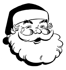 Christmas Clip Art Black And White 65 Cliparts