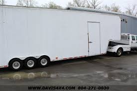 The 40 foot gooseneck trailer from 15. 1999 Pace America 40 Foot Stacker Gooseneck Trailer Big Foot Model Triple Axle