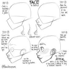 One of the best qualities in reiq is that he draws quality looking original characters. Anime Art Reference Tutorials On Instagram Too Character Design Tutorial Profile Drawing Anime Drawings Tutorials