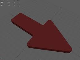 3d Asset Directional Arrow Cgtrader