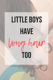 Just because i tie madden's we have faced many a criticism for bottle feeding, choosing to homeschool and now to have a boy with long hair. Little Boys Have Long Hair Too The Vegas Mom