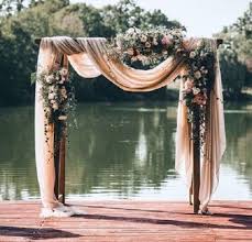 Banchetto Cerimonia Matrimonio Matrimonio Sfondo Di Nozze Decorazioni Nuziali