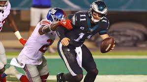 Mike quick and merrill reese look back at some of the biggest plays from the nfc title game that year against the atlanta falcons. Eagles Vs Giants Score Cason Wentz Scores 12 Unanswered Points In Fourth Quarter To Complete Comeback Cbssports Com