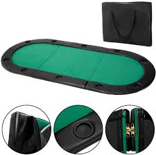 79 X 36 8 Players Texas Holdem Foldable Poker Table Top 6940350855629 Ebay Poker Table Top Poker Table Poker