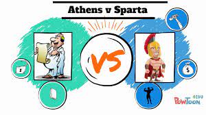 In fact, it is said that each state had about a hundred thousand salves. Athens Vs Sparta Lessons Blendspace