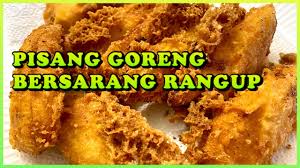 Goreng pisang sampai berwarna kuning keemasan. Pisang Goreng Bersarang Rangup Adunan Tepung Tanpa Telur Aimifoodgram Youtube