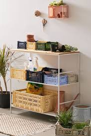 Hay Color Storage Crate Crate Storage Decor Crates