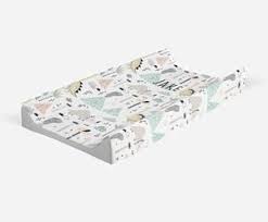 Personalised Dinosaur Wedge Baby Changing Mat All Colours Baby Changing Mat Changing Mat Baby Changing