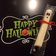 Halloween Cheesesticks So Easy Take A Sharpie Draw The Ghost Face Tie Some Ribbon Add A Little Note Halloween Activities Halloween Hacks Halloween Snacks