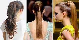 Use a smoothing brush to tame down any extra fly aways and smooth into a high ponytail. Hollywood Inspired Slicked Back Prom Hair Glam Gowns Blog