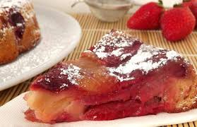 Moelleux Leger Aux Pommes Et Aux Fraises Ww Plat Et Recette Moelleux Aux Pommes Recette Cuisine Facile Recettes De Cuisine