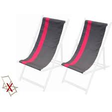 Toile Rayee Pour Chilienne St Malo Lot De 2 Taille Taille Unique Avec Images Bain De Soleil Transat Bain De Soleil Pliable Chaise Longue Pliable