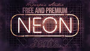 60+ Best Neon Fonts (FREE / Premium) 2024| Hyperpix
