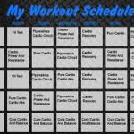 Download Insanity Workout Schedule Printable Pdf