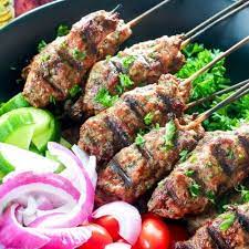 Ground Beef Kebabs Grill Or Oven Recipe Kebabs On The Grill Kebab Recipes Beef Kebabs