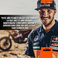 El campeón Sam Sunderland regresa al Dakar, mucha adrenalina vas a vivir a  partir del 6 de enero. #KTMParaguay #ReadyToRace