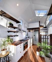 Tiny houses on wheels are a good way for us to express our creativity. Rustic Tiny House On Wheels Is Perfect For Modern Travelers