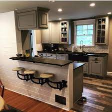 Wall Mounted Cast Iron Alder Swing Out Bar Stool Seating For Kitchen Islands Patios Bars Restaurants Counters Grill Areas Stools For Kitchen Island Home Decor Kitchen Kitchen Remodel Small
