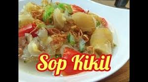 Resep soto betawi daging kuah santan, nikmat disantap selagi hangat. Sop Kikil Bening Gurih Enaaakkk Youtube